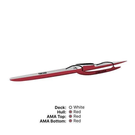 TIMI V1 Va'a Hybrid-Carbon Gloss