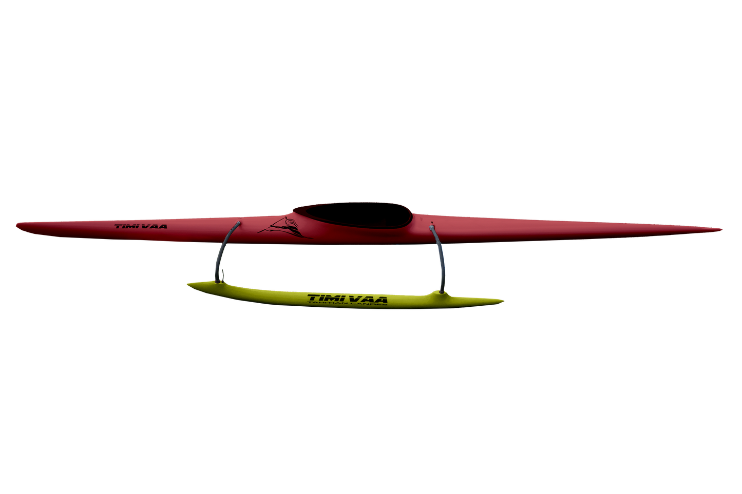 TIMI V1 Va'a Hybrid-Carbon Gloss